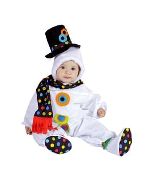 Costum om de zăpadă bebeluș
