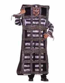 Déguisement prisonnier enfermé adulte