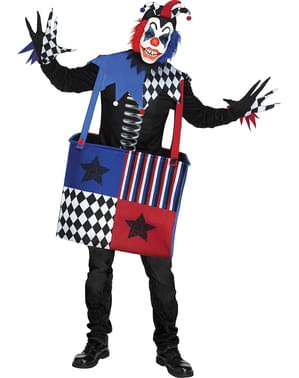 Adult's Terrifying Musical Clown Costume