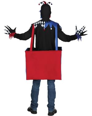 Déguisement clown musical terrifiant adulte