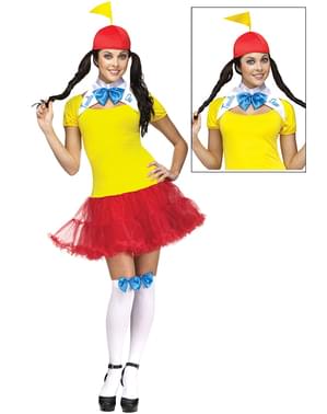 Disfarce de Tweedle Dee & Dum para mulher