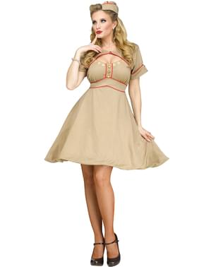 Déguisement fille de la marine 50's femme grande taille