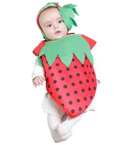 Little Strawberry Baby Costume