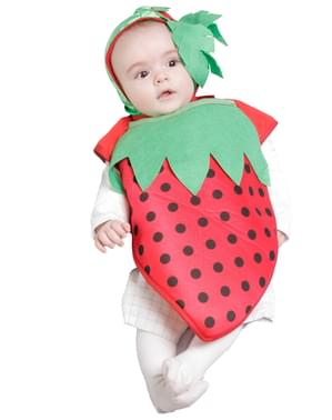 Costume fragola per neonata