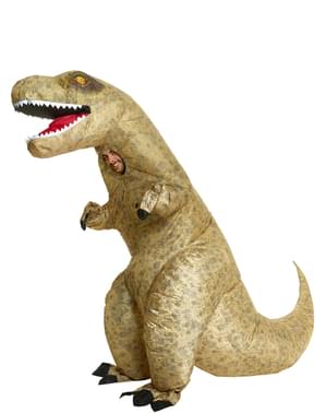 Yetişkinlerin Şişme T-Rex Kostümü