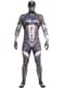Adult's Black Power Ranger Movie Morphsuit Costume