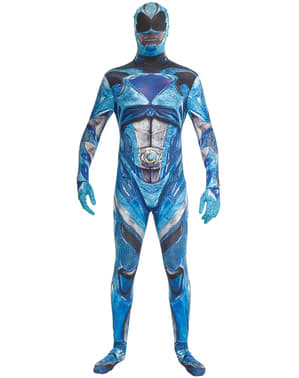 Déguisement de Power Ranger blue Movie Morphsuits adulte