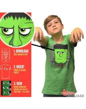 Camiseta de Frankenstein enfadado infantil