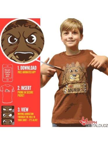 Camisola de urso esfomeado infantil