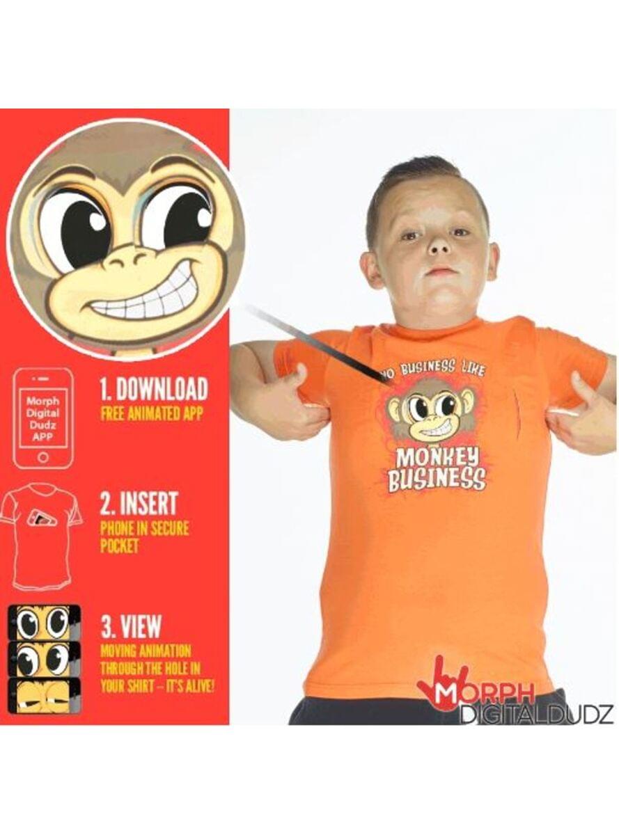 Camiseta de monkey business infantil