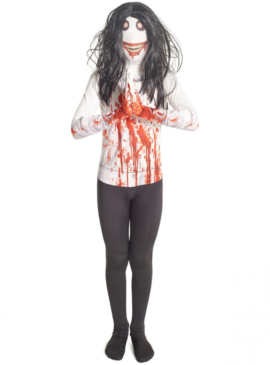 Costume da Jeff the Killer Morphsuit per bambini