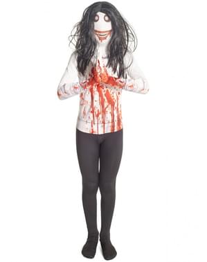 Costum Jeff the Killer Morphsuit pentru copii