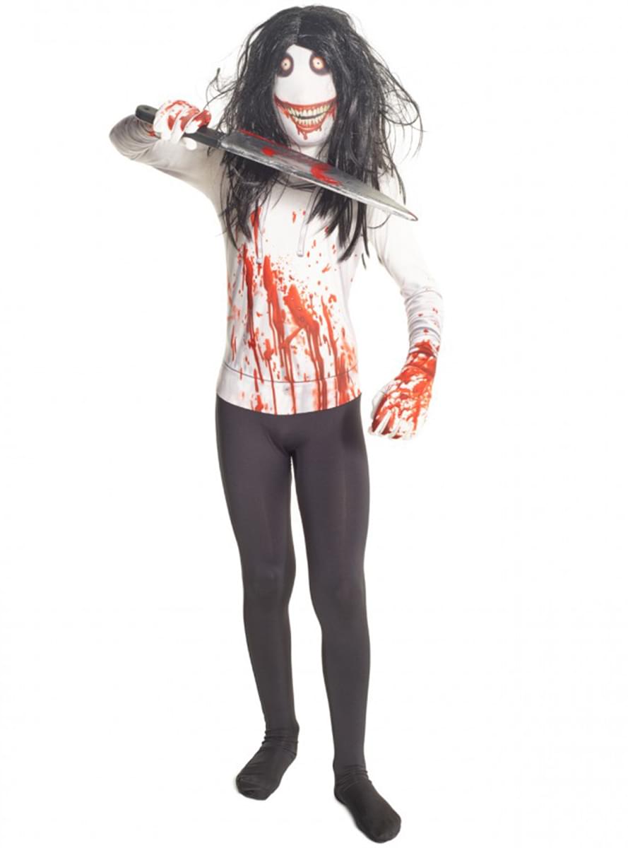 Déguisement Jeff the Killer Morphsuit enfant