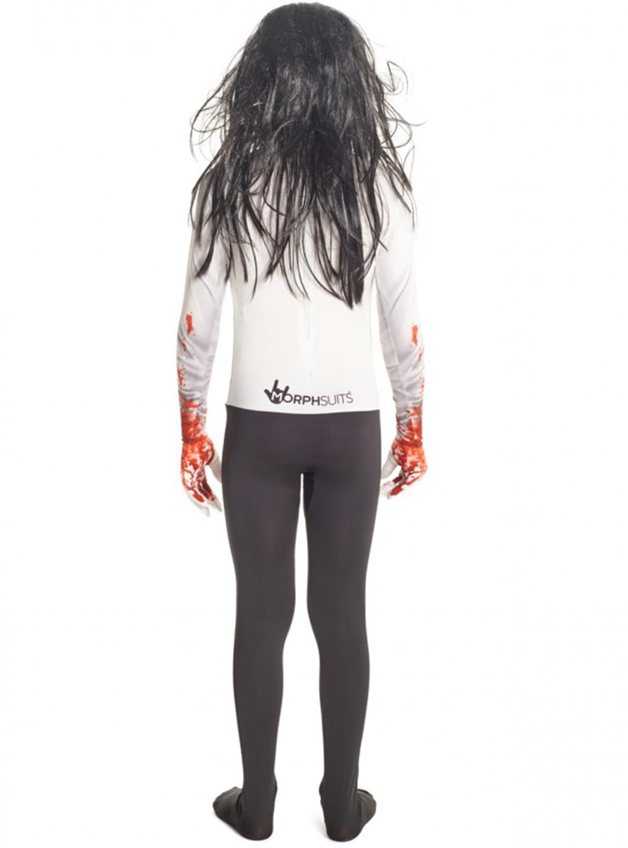 Kidss Jeff the Killer Morphsuit costume
