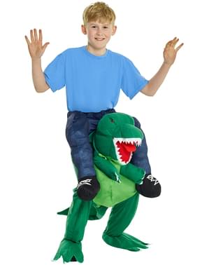 Children's On The Shoulders Of A T-Rex Costume