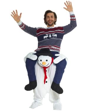 Maskeraddräkt Snögubbe Carry Me för vuxen