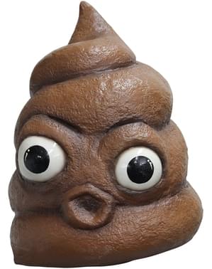 Masque smiley caca adulte