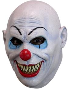 Maschera da pagliaccio con cattive intenzioni per adulto