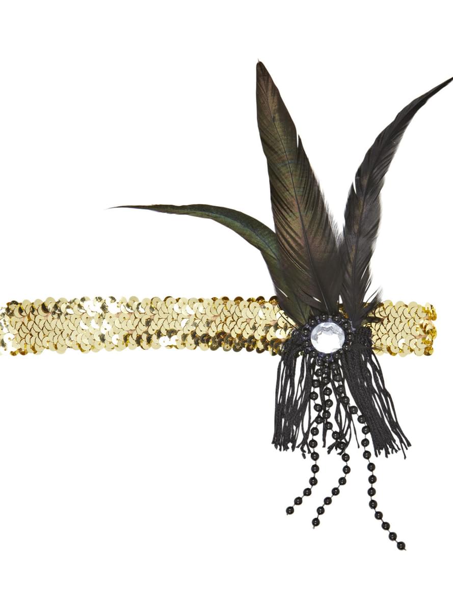 Gold Flapper Headband