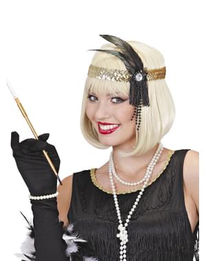 20's Style Purple Hair Band