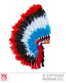 Penacho de chefe índio de luxo para adulto