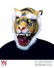 Haarige Tiger Maske für Erwachsene