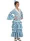 Turquoise Flamenco Costume for Girls