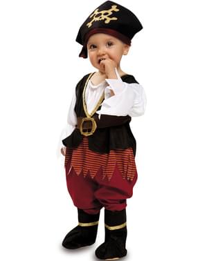 Déguisement petite pirate bébé