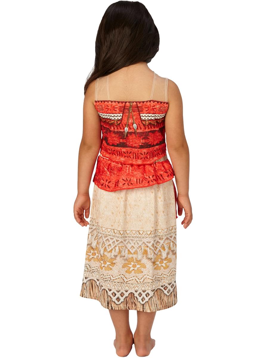 Disfraz de Vaiana deluxe para niña