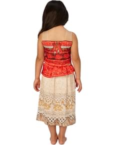 Deluxe Moana costume for a girl