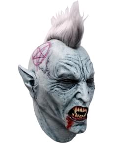 Maschera vampiro punky in lattice per adulto