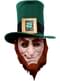 Ενήλικες leprechaun Μάσκα λατέξ