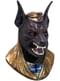 Máscara de Dios Anubis de látex para adulto