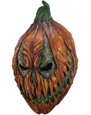 Adults Possessed Pumpkin Latex Mask