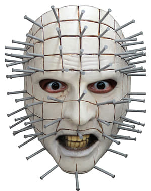 Yetişkin Pinhead Hellraiser Lateks Maske