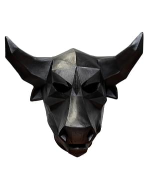 Máscara de toro Loy Poly de látex para adulto