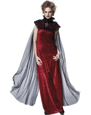 Gothik Umhang schwarz für Damen