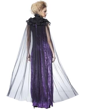 Women's Black Gothic Cape