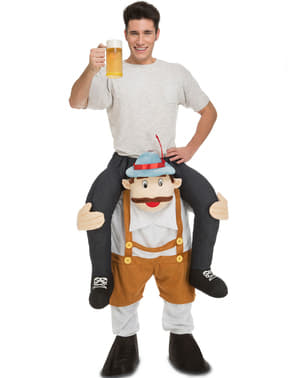 Kostým jezdec na tyrolákovi na Oktoberfestu