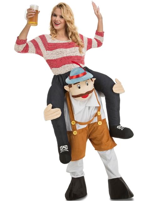 20% di sconto, costumi per adulti di birra di halloween per costumi  divertenti Oktoberfest Onesie costumi per uomini