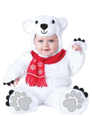 Niedliches Eisbären Kostüm für Babys