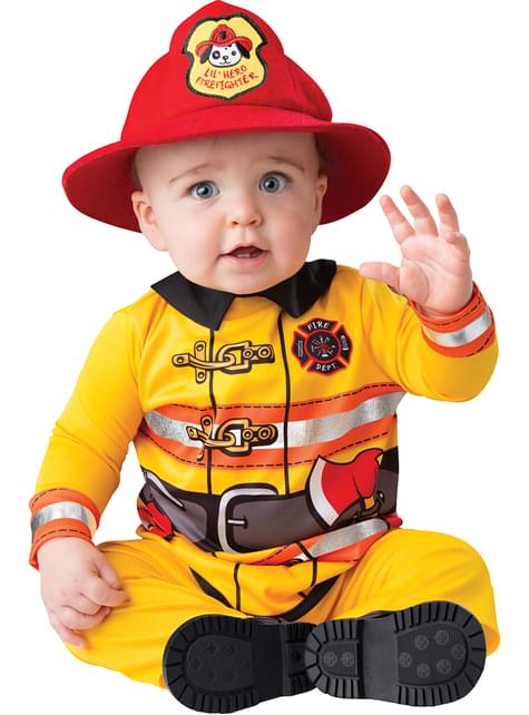 Déguisement pompier bébé ( taille 92) - Ambiance-party