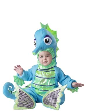 Costume da cavalluccio marino brillante per neonato