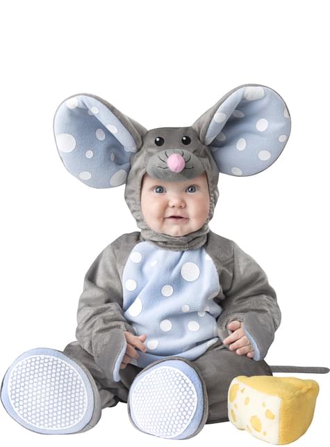 Cíclope debate Mordrin Disfraz de ratón amoroso para bebé. Have Fun! | Funidelia
