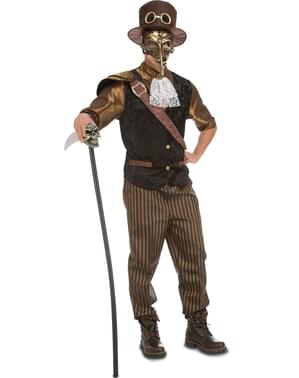 Moški beneški steampunk kostum