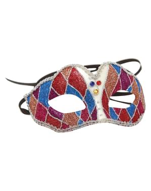 Дорослі Арлекін візерунок Око маску