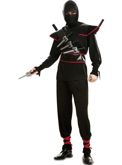 Disfraz de ninja killer para hombre