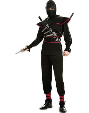 Draps Ninja Kostyme for Menn