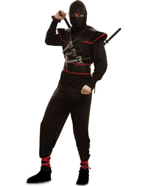 Killer Ninja Kostüm für Herren
