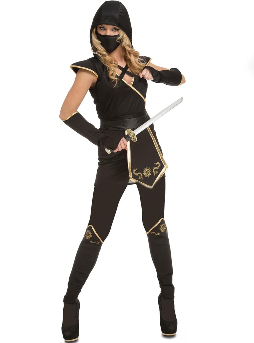 Costume da ninja astuto per donna